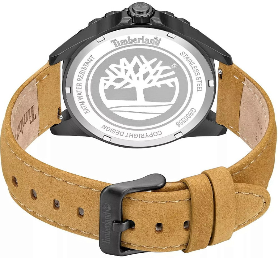 Часы Timberland TDWGB0055803 — черный, металл сталь