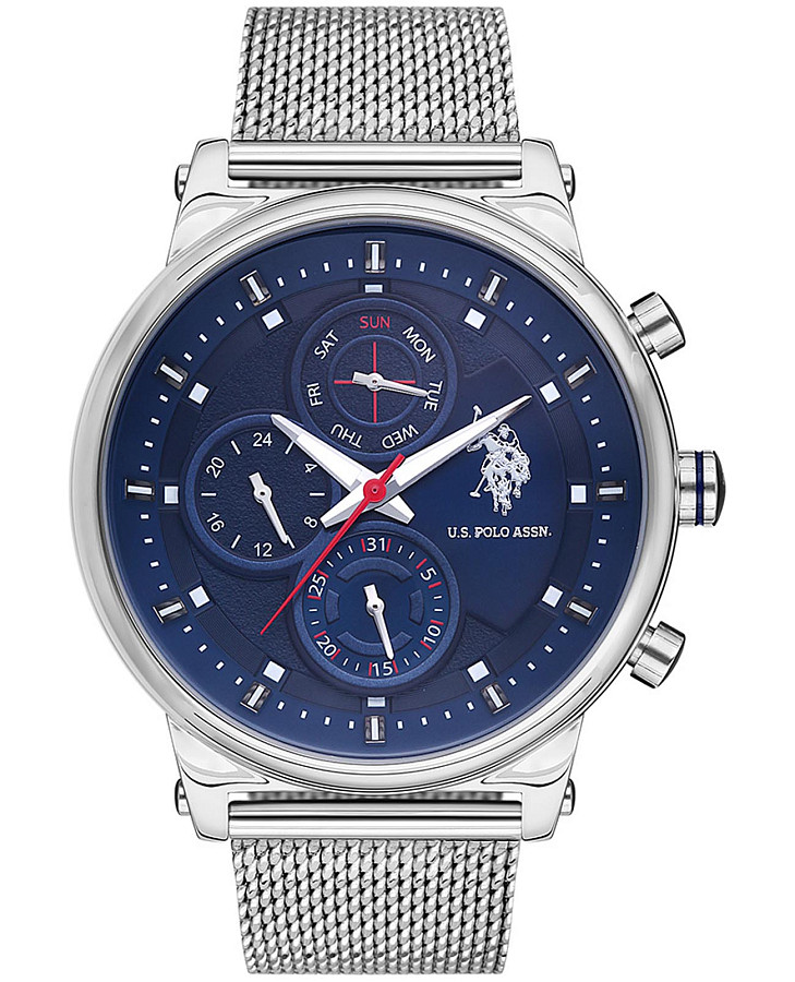 Часы U.S. Polo Assn. Crossing USPA1008-01 — мужские, синий