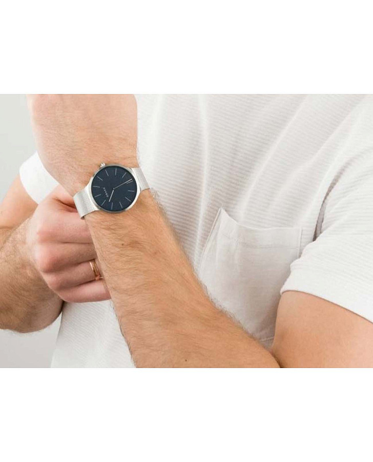 Часы Obaku V240GXCLMC — сталь, Дания