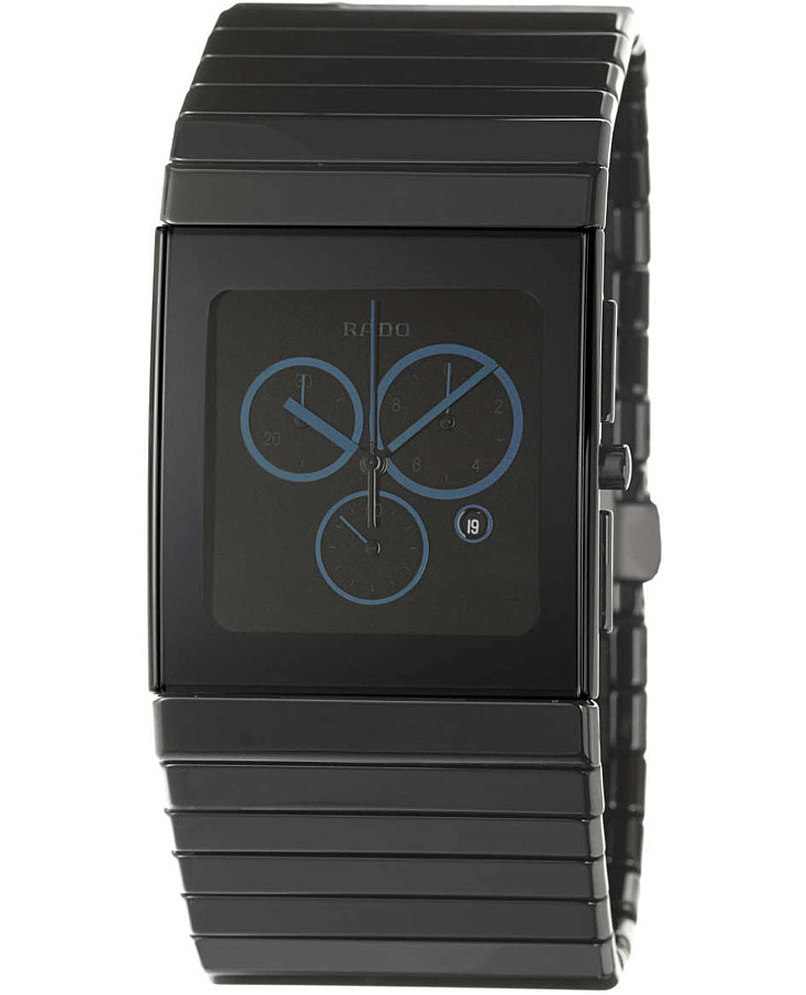 Часы Rado Ceramica R21714202 — мужские, черный