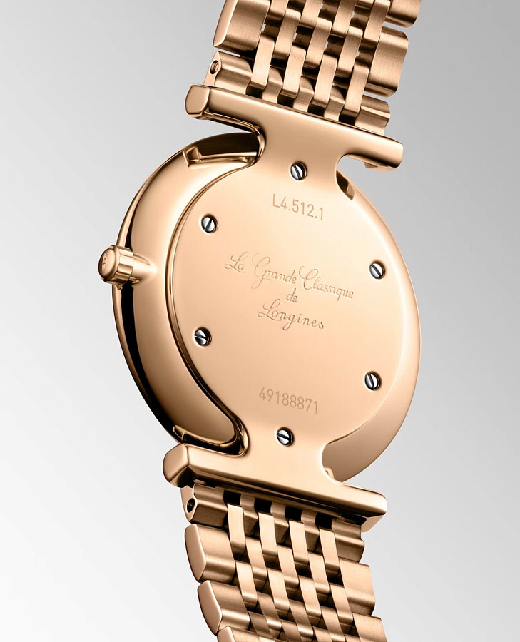 Часы Longines La Grande Classique L4.512.1.90.8 — кварцевые, металл сталь