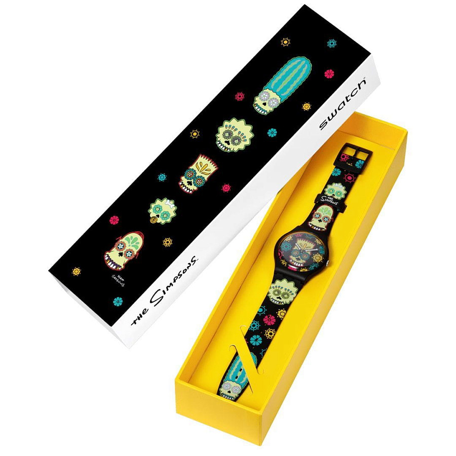 Часы Swatch New Gent Biosourced Lacquered SO29Z135 — мужские, силикон