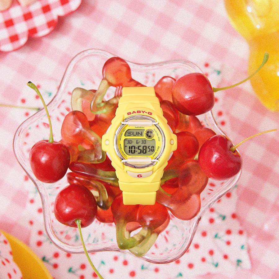 Часы Casio Baby-G BG-169CH-9 — кварцевые, пластик