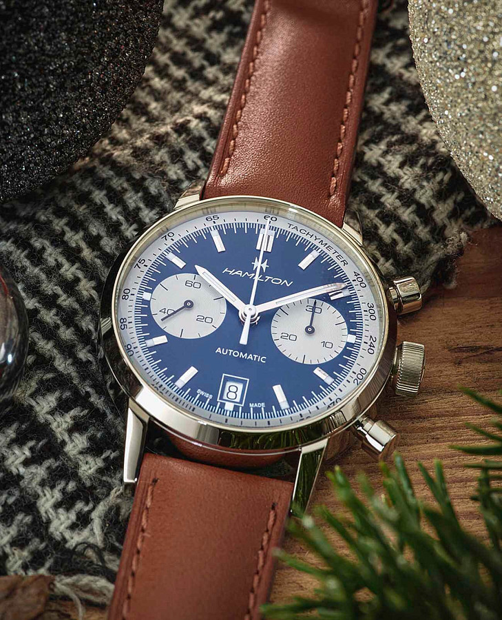 Часы Hamilton American Classic Intra-Matic Auto Chrono H38416541 — артикул H38416541, мужские