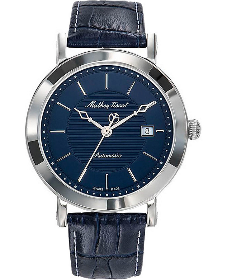 Часы Mathey-Tissot City Auto HB611251ATABU — мужские, синий