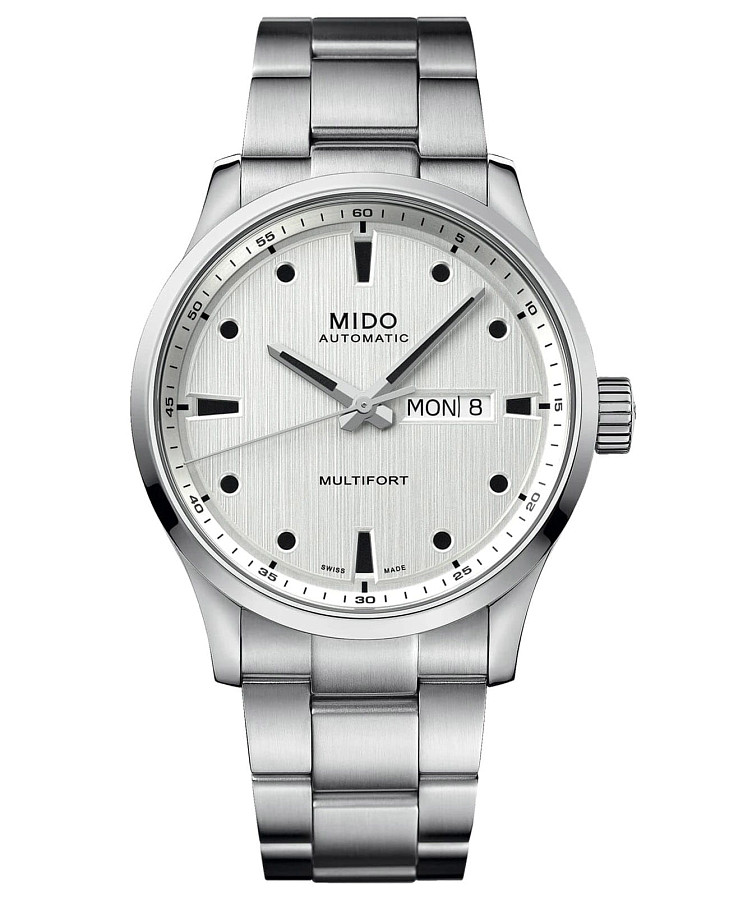 Часы Mido Multifort M M038.430.11.031.00 — мужские, серебристый