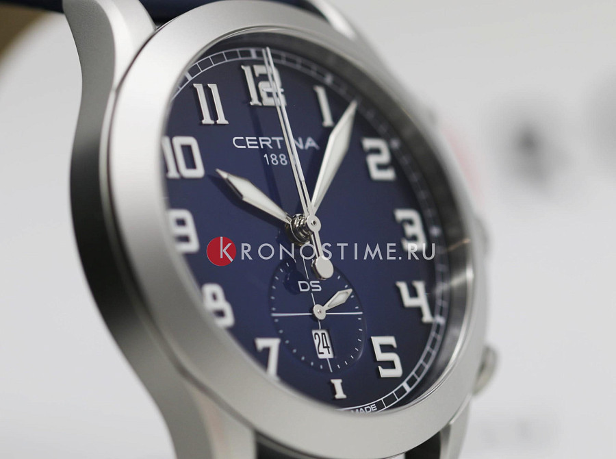 Часы Certina DS Pilot C024.617.16.042.00 — синий, металл сталь