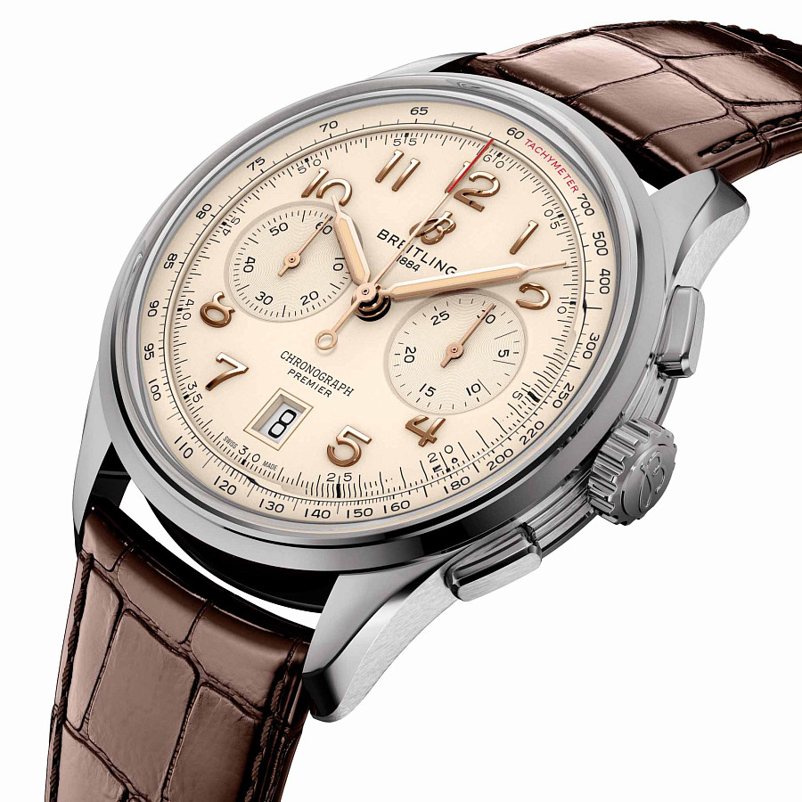 Часы Breitling Premier B01 Chronograph 42 AB0145211G1P1 — Швейцария, механические