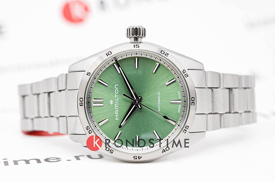 Часы Hamilton Jazzmaster Performer Auto H36105160 — механические, сталь металл