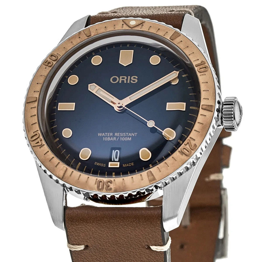 Часы Oris Divers Sixty‑Five 01 733 7707 4355-07 5 20 45 — нержавеющая сталь, мужские