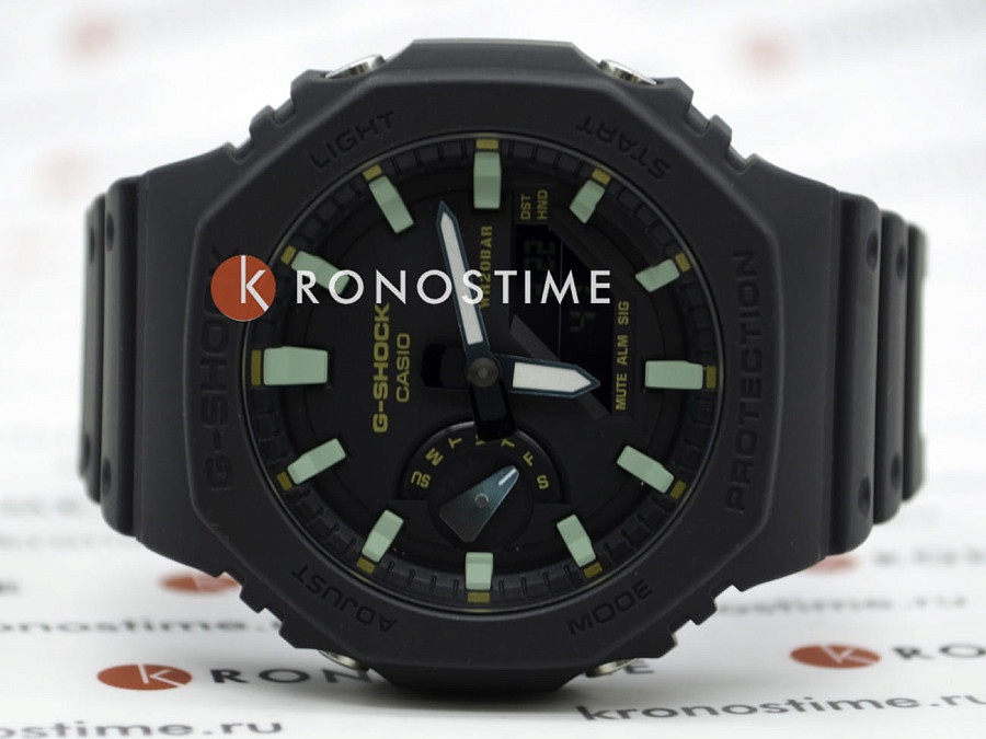 Часы Casio G-Shock GA-2100RC-1ADR (GA-2100RC-1A) — Япония, электронные