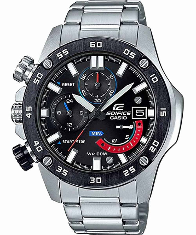 Часы Casio Edifice EFR-558DB-1A — мужские, черный