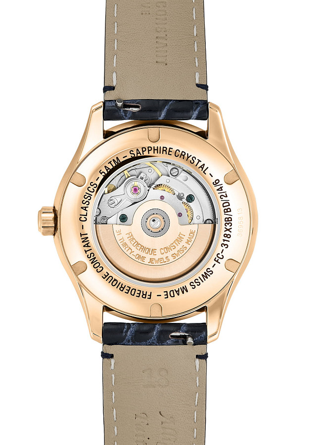 Часы Frederique Constant Ladies Automatic Small Seconds FC-318MPWN3B4 — сталь металл, Швейцария