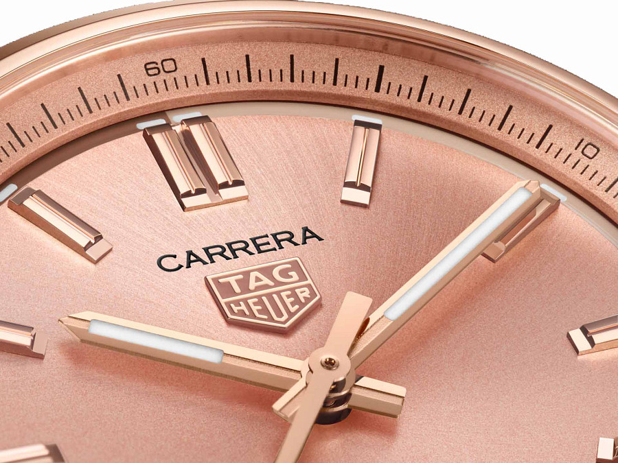Часы TAG Heuer Carrera Date WBN2350.BD0000 — механические, сталь золото