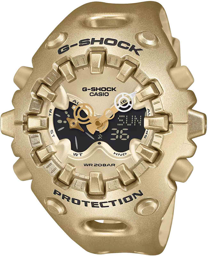 Часы Casio G-Shock GA-V01A-9A — мужские, золотой