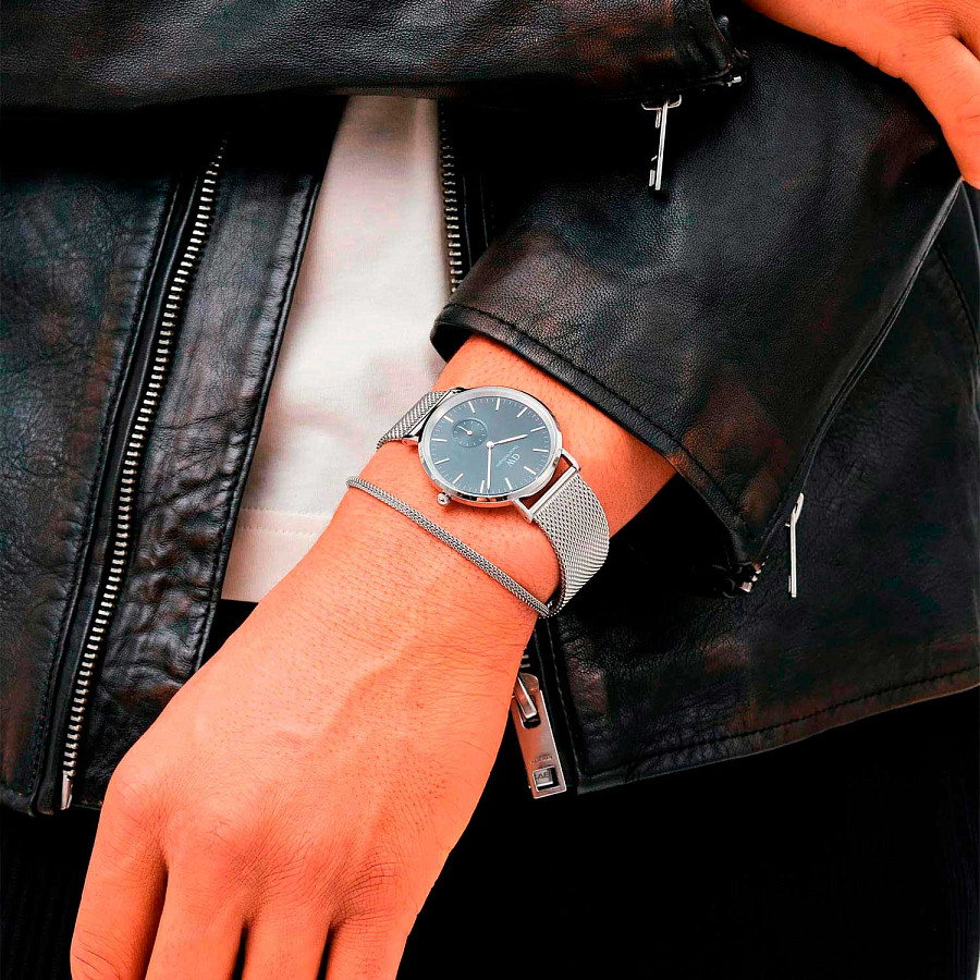 Часы Daniel Wellington Classic Multi-Eye Sterling Onyx DW00100711 — нержавеющая сталь, мужские