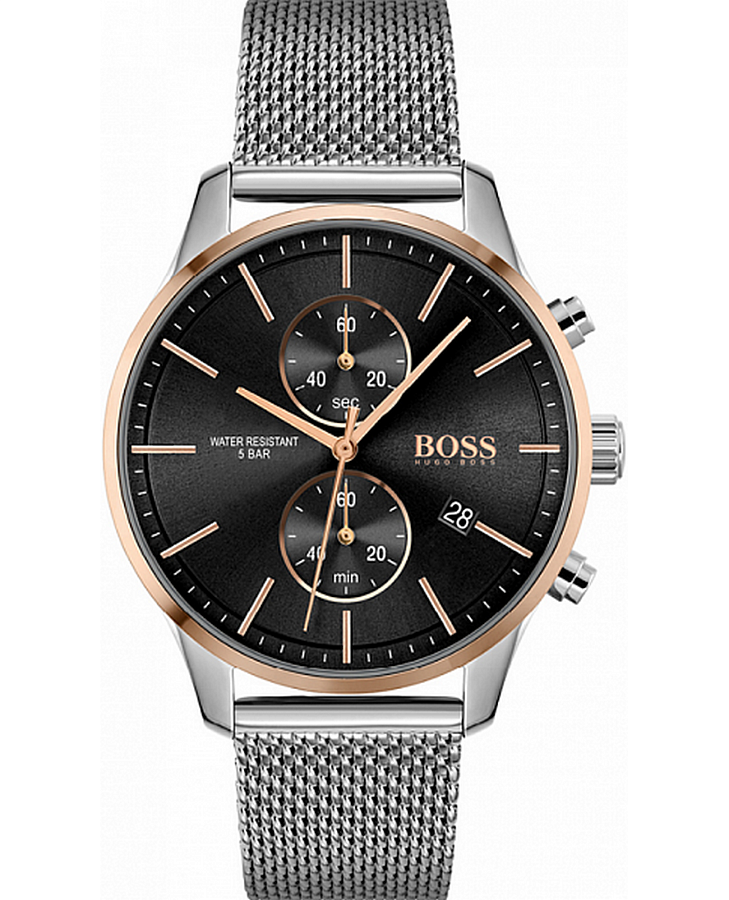 Часы Hugo Boss Associate HB1513805 — мужские, черный
