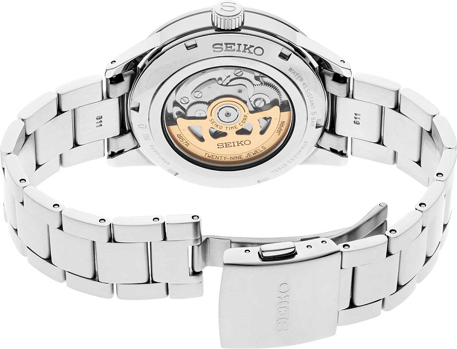 Часы Seiko Presage SSA447 — механические, металл сталь