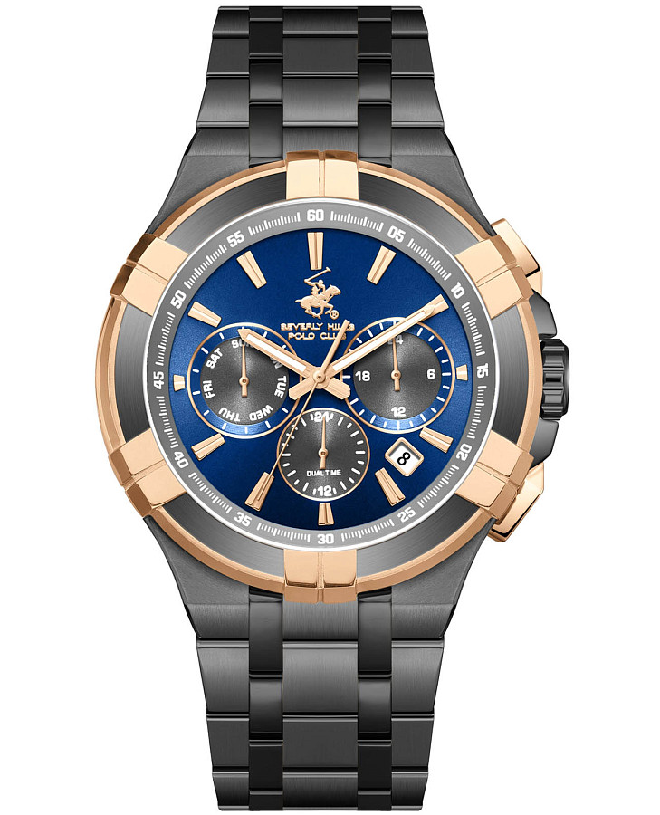 Часы Beverly Hills Polo Club BP3802X.090 — мужские, синий
