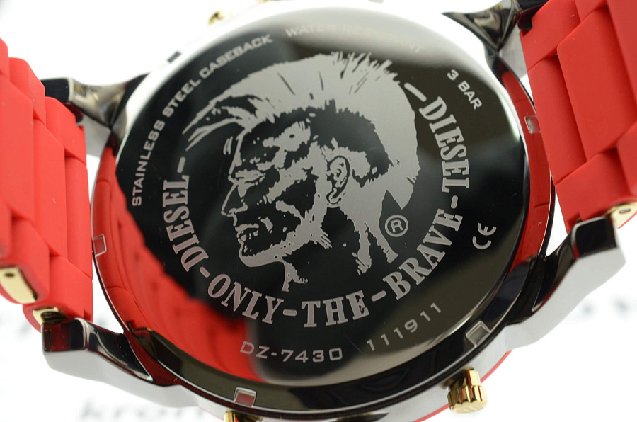 Часы Diesel Mr. Daddy 2.0 DZ7430 — серый, металл сталь