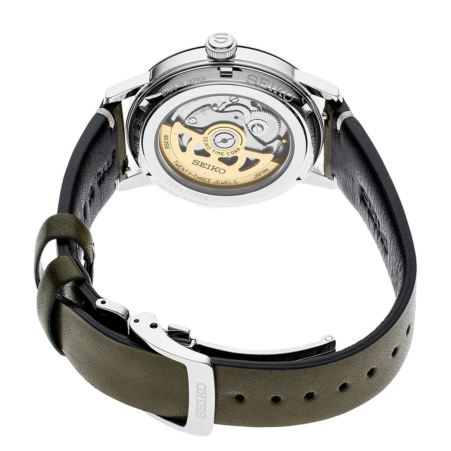 Часы Seiko Presage SRPF41J1 — кожаный, мужские
