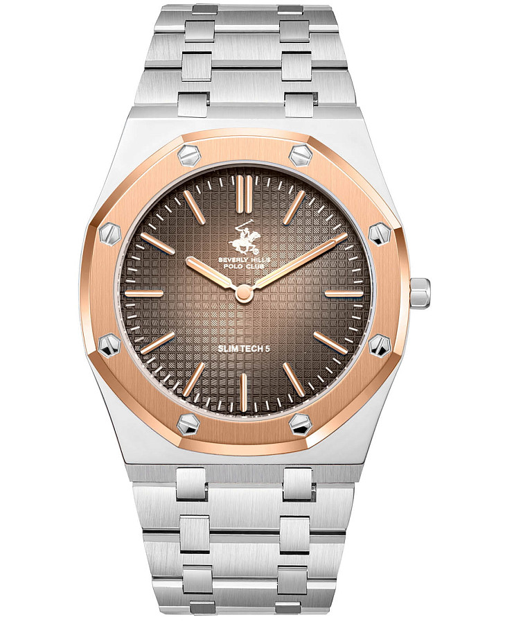 Часы Beverly Hills Polo Club BP3825X.561 — мужские, бежевый
