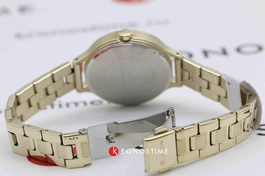 Часы Casio Sheen SHE-4550G-9A — женские, сталь с ip покрытием