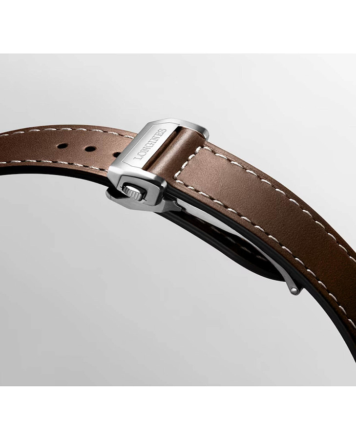 Часы Longines Spirit L3.821.4.53.2 — черный, сталь металл