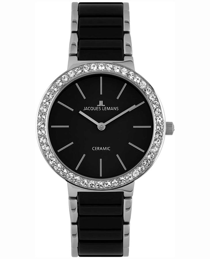 Часы Jacques Lemans High Tech Ceramic Monaco 50-7A — женские, черный