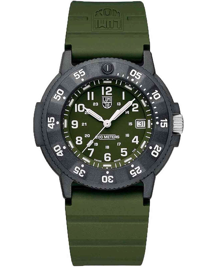 Часы Luminox Original Navy SEAL XS.3013.EVO.S — мужские, зеленый