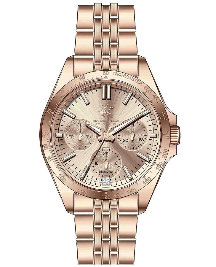 Часы Beverly Hills Polo Club BP3771C.410 — женские, золотой