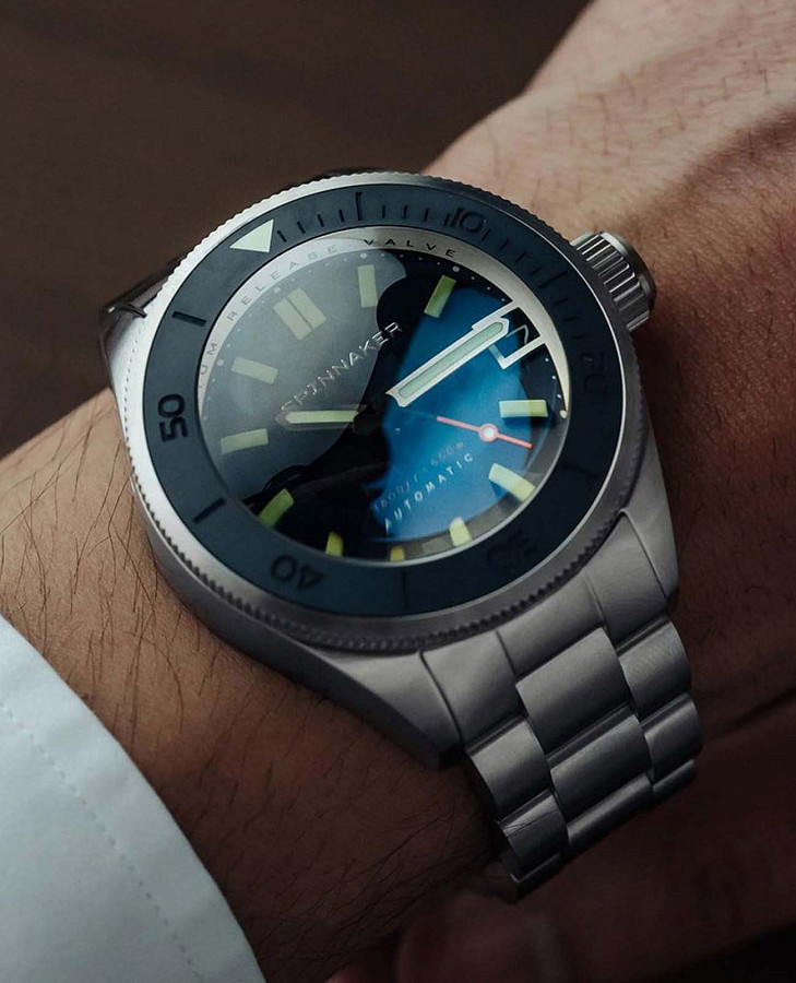 Часы Spinnaker Piccard SP-5098-22 — сталь металл, Англия