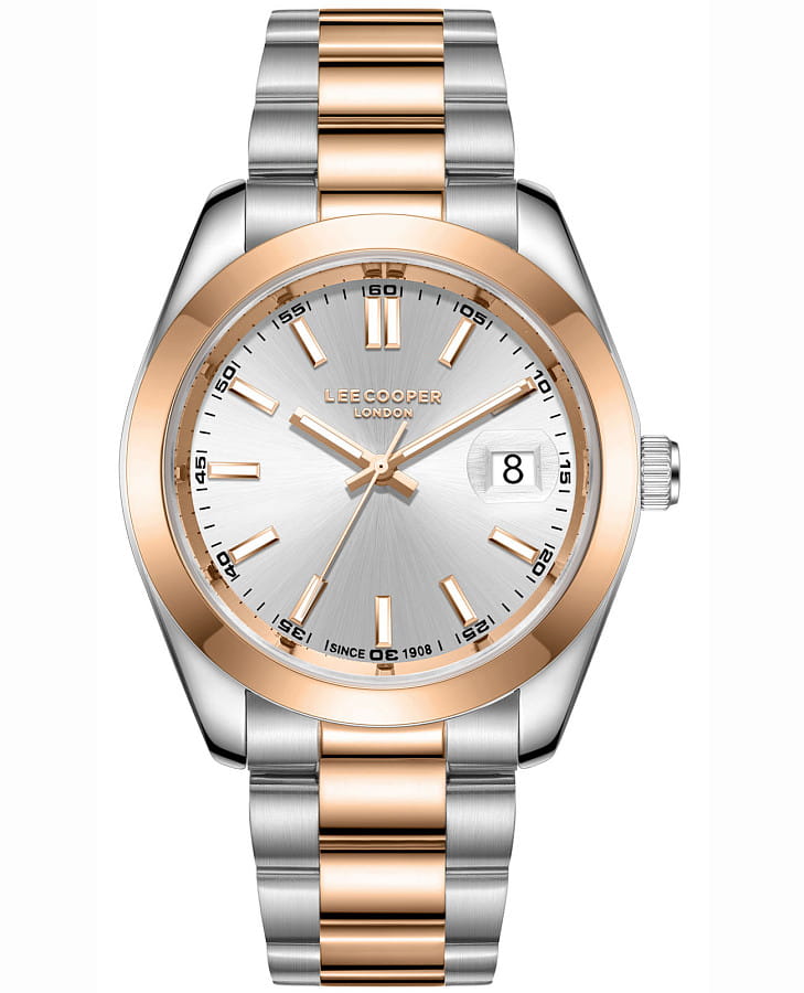 Часы Lee Cooper LC08189.560 — мужские, серебристый