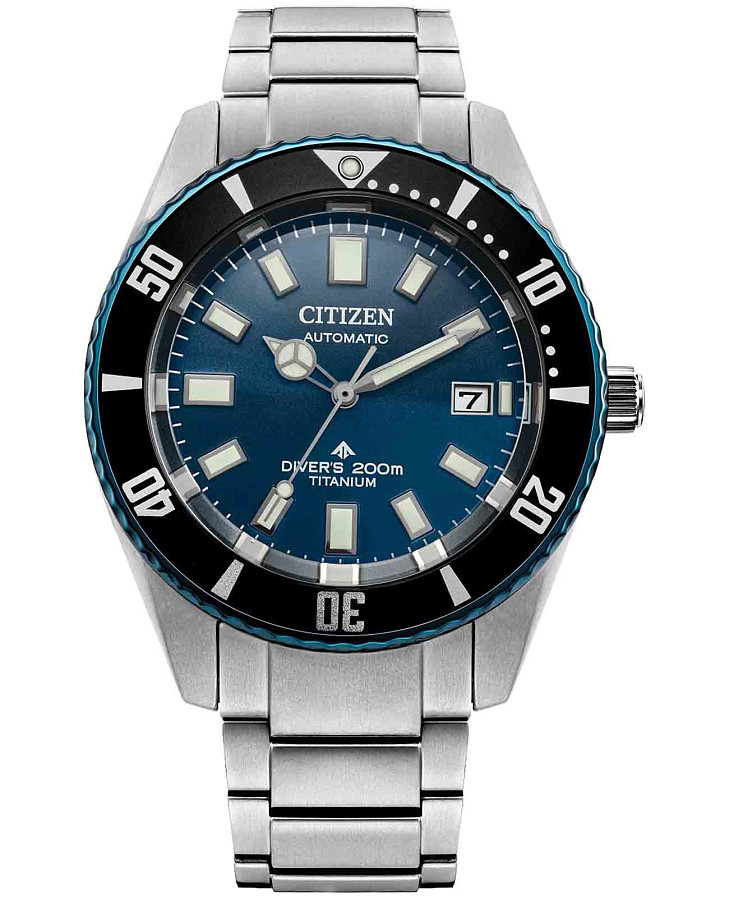 Часы Citizen Promaster NB6026-56L — мужские, синий
