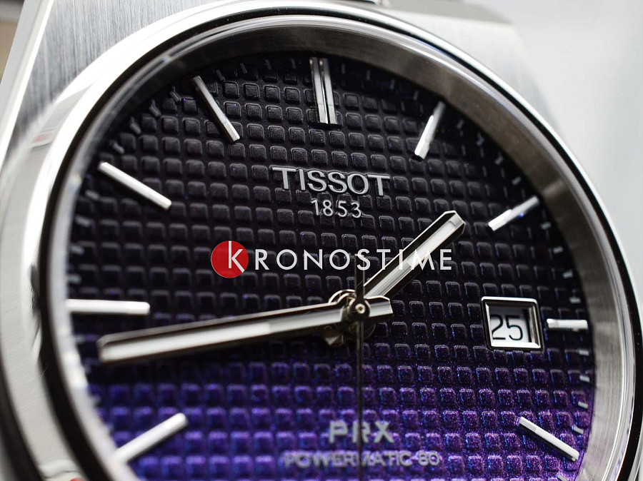 Часы Tissot PRX Powermatic 80 40mm Gradient T137.407.11.051.01 — нержавеющая сталь, мужские