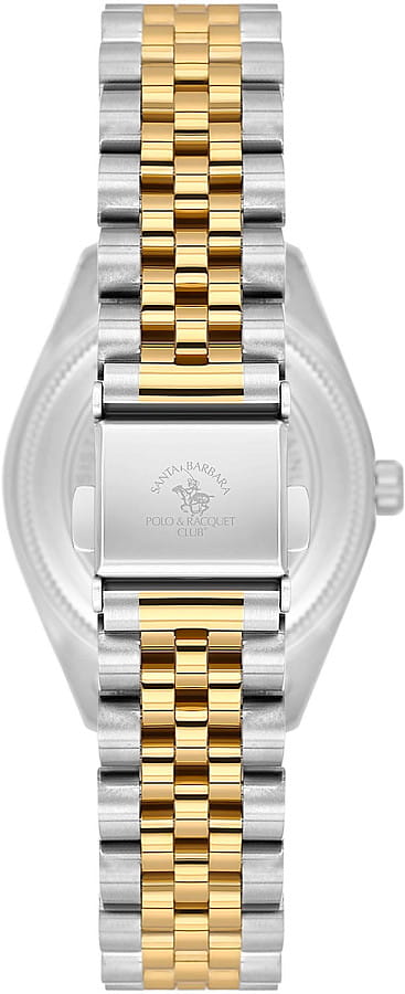 Часы Santa Barbara Polo & Racquet Club Unique SB.1.10643-3 — нержавеющая сталь с ip-покрытием, женские
