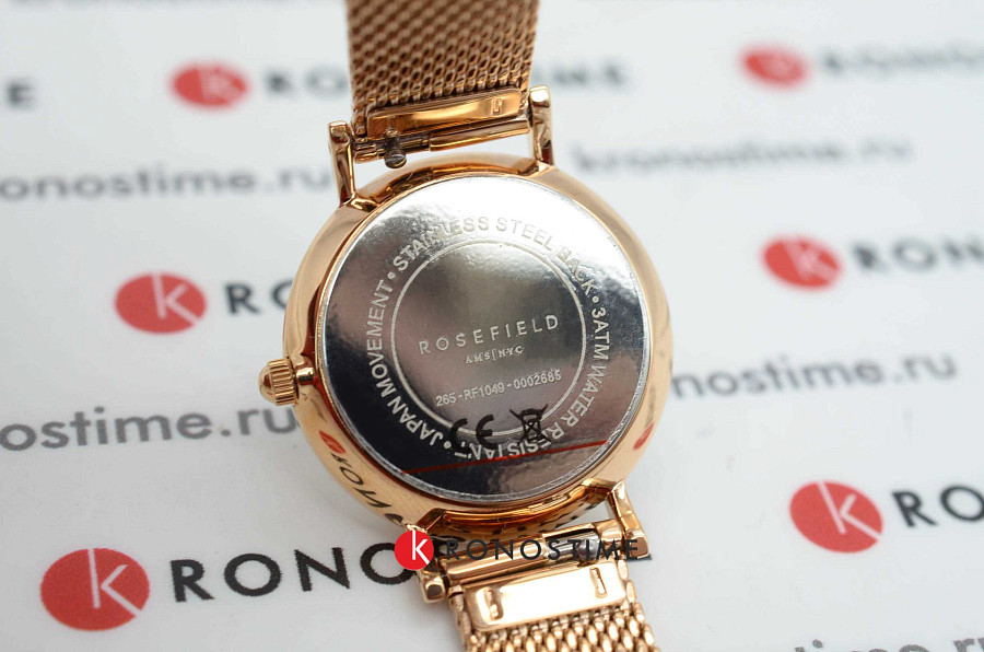 Часы Rosefield The Small Edit 26WR-265 — сталь c pvd покрытием, женские