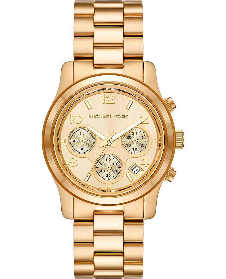 Часы Michael Kors Runway MK7323 — женские, золотой