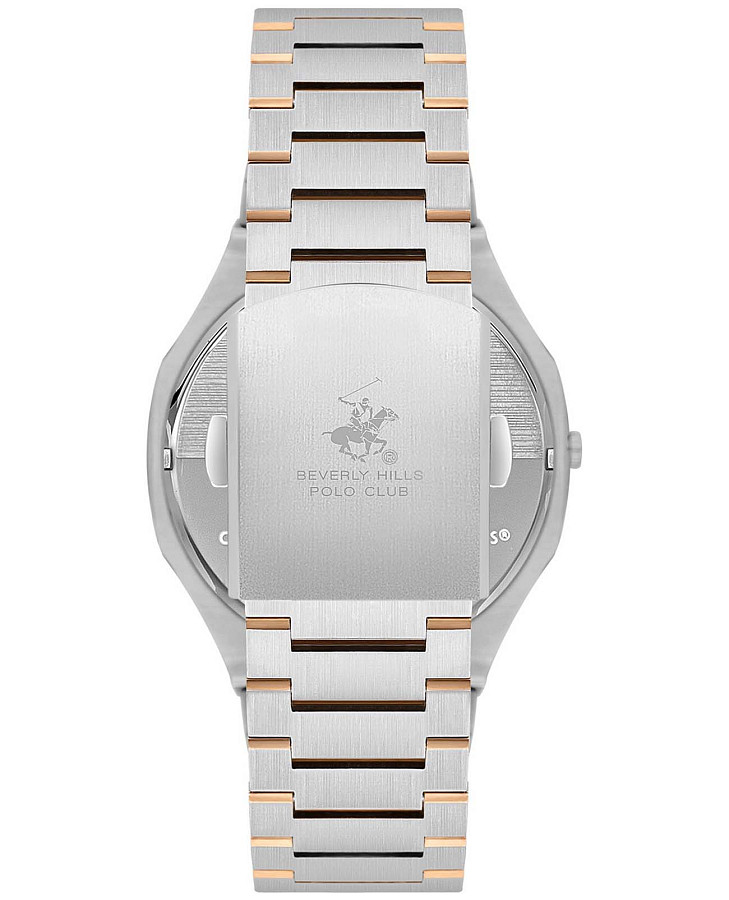 Часы Beverly Hills Polo Club Quartz BP3604X.360 — нержавеющая сталь с ip-покрытием, мужские