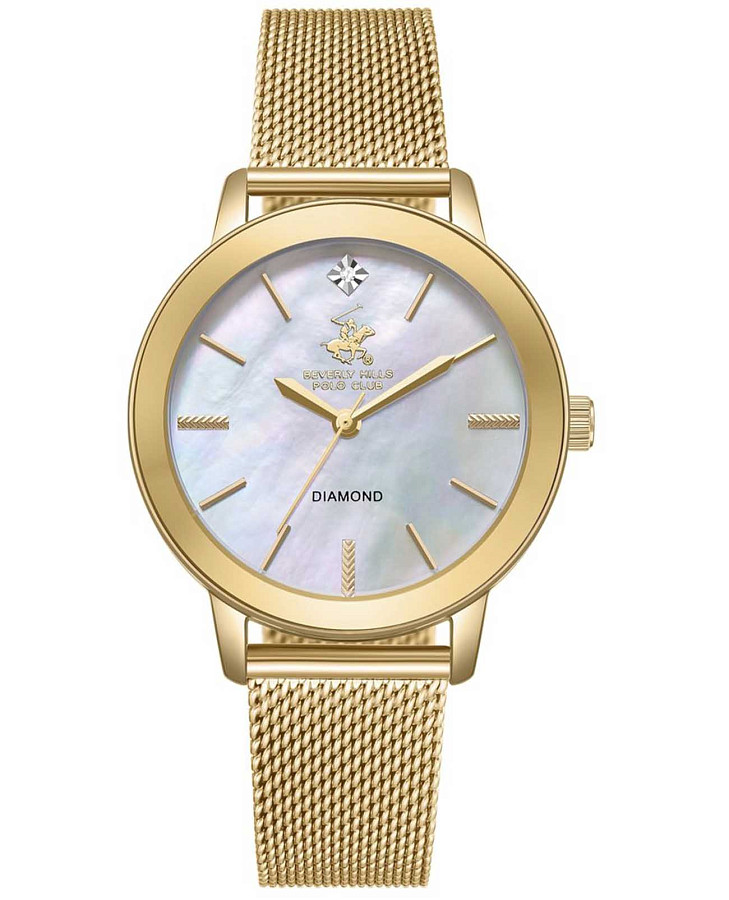 Часы Beverly Hills Polo Club BP3734C.120 — женские, перламутровый