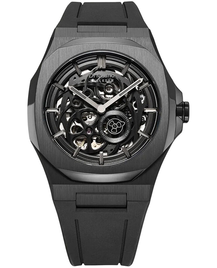 Часы D1 Milano Skeleton SKRJ17 — мужские, черный