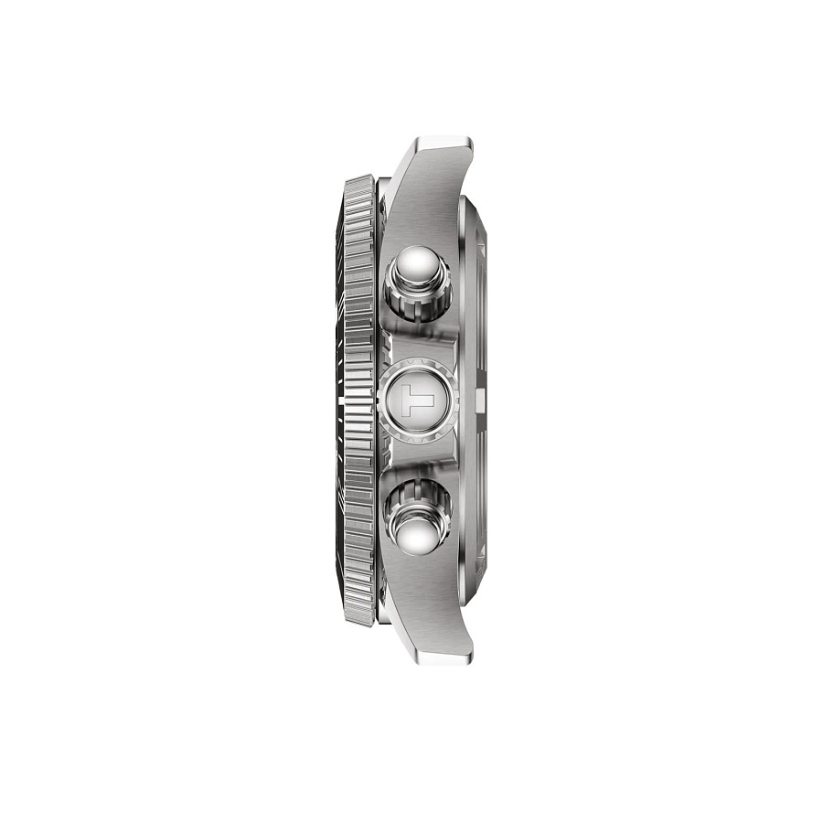 Часы Tissot Seastar 1000 Quartz Chronograph 38mm T120.217.11.061.00 — кварцевые, металл сталь