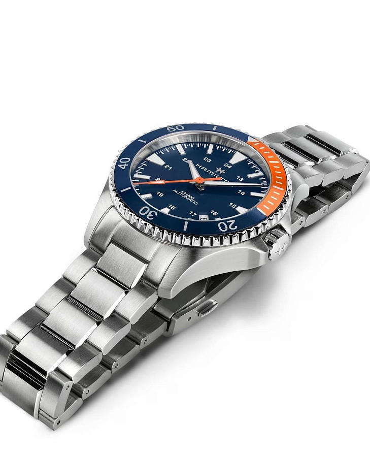 Часы Hamilton Khaki Navy Scuba Auto H82365141 — сталь металл, Швейцария