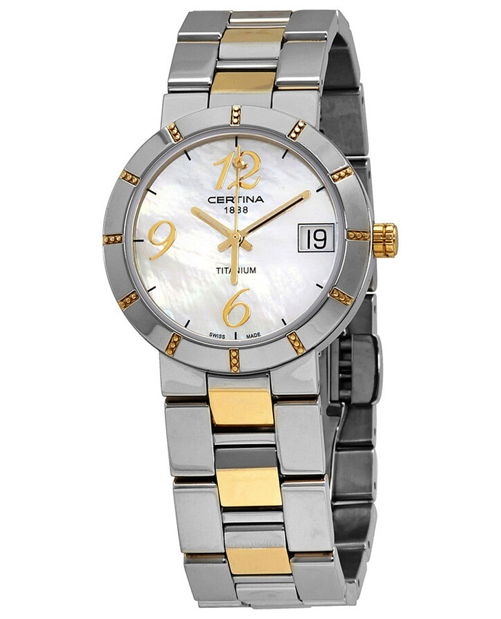 Часы Certina DS Podium C009.210.55.112.00 — женские, перламутровый