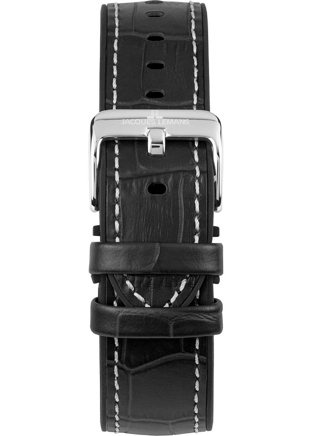 Часы Jacques Lemans Liverpool Diver 1-2205C — кварцевые, металл сталь