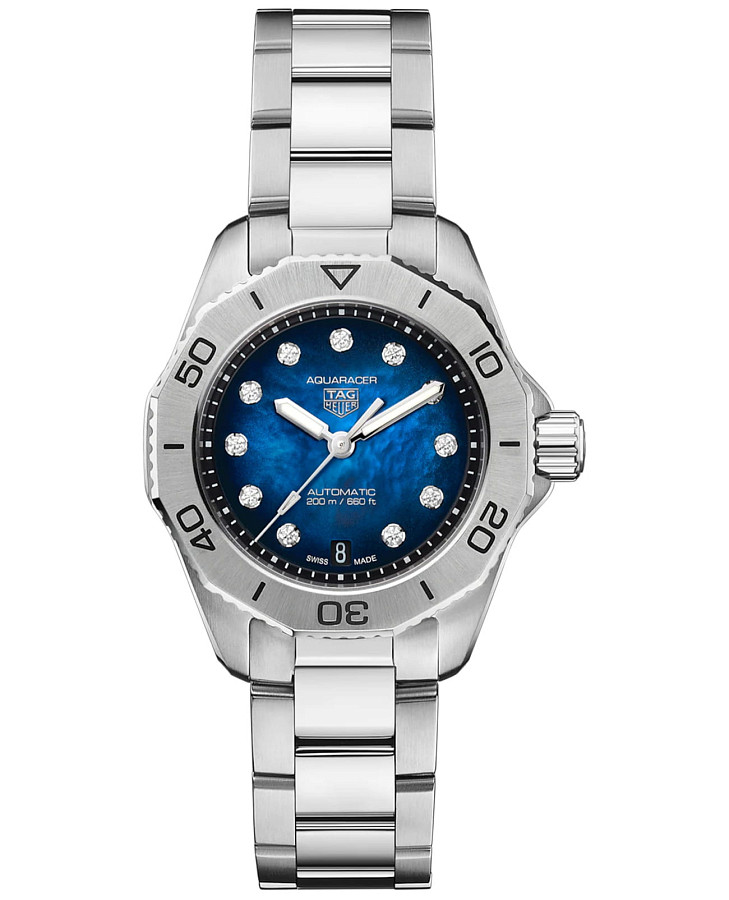 Часы TAG Heuer Aquaracer Professional 200 WBP2411.BA0622 — женские, синий