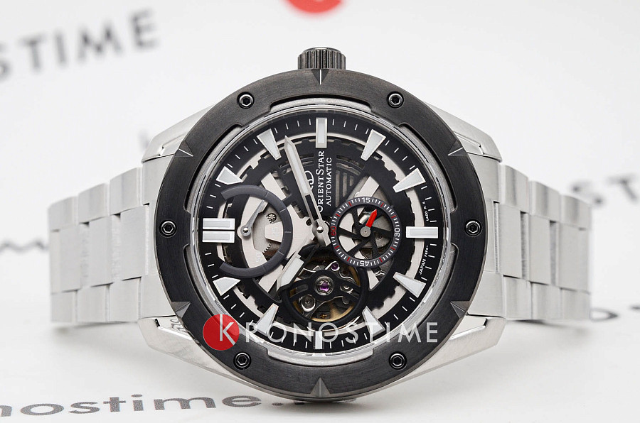 Часы Orient Star RE-AV0A01B (RK-AV0A01B) — механические, сталь металл