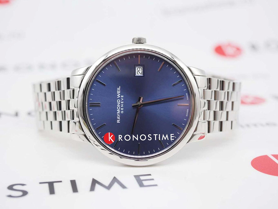 Часы Raymond Weil Toccata 5585-ST-50001 — кварцевые, сталь металл