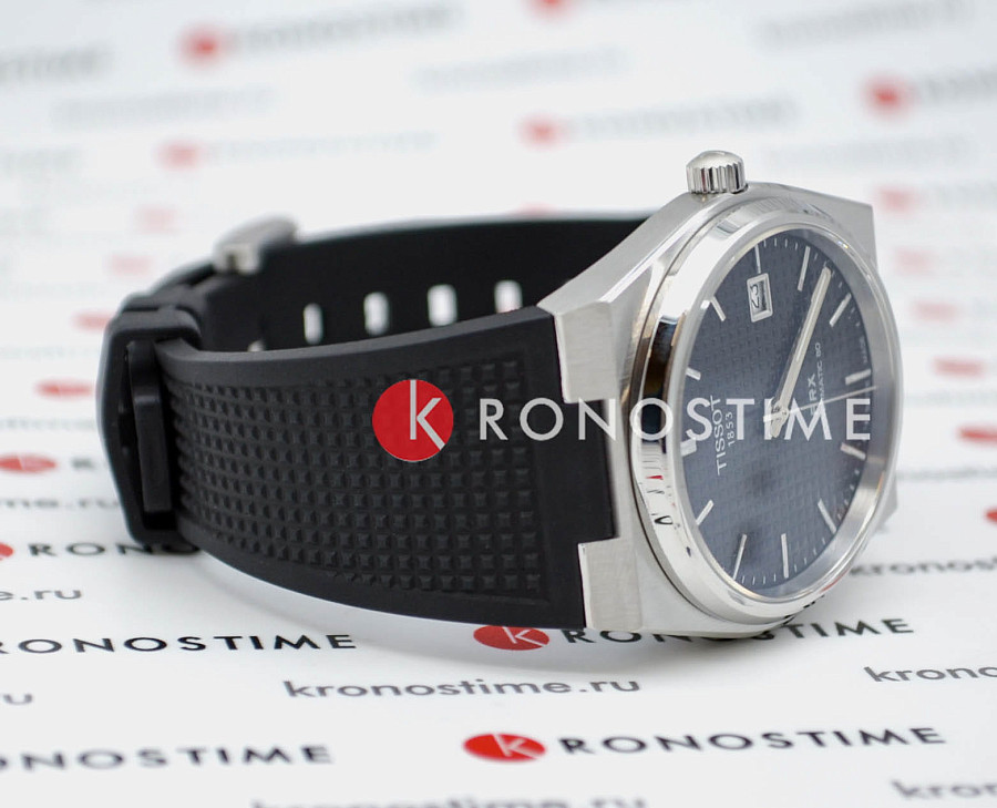 Часы Tissot PRX Powermatic 80 T137.407.17.051.00 — мужские, черный