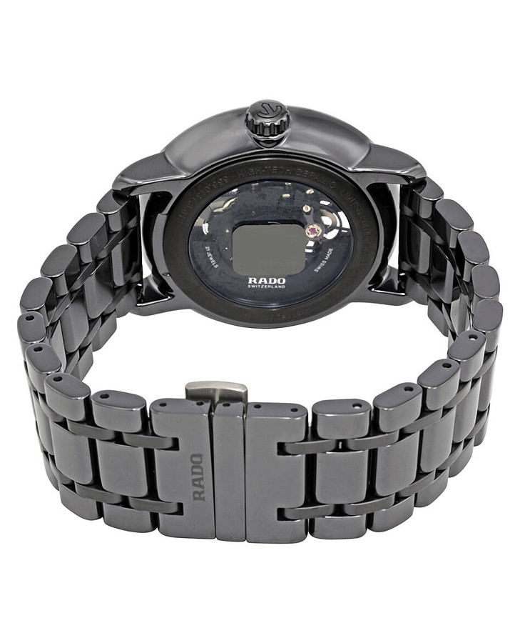 Часы Rado Rado DiaMaster Automatic Skeleton R14131182 — высокотехнологичная керамика, мужские